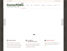 Tablet Screenshot of careerpathsnw.com